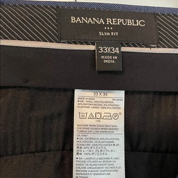 Banana Republic Navy Suit